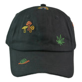 Empyre Roots Black Dad Hat – Embroidered Adjustable Streetwear Cap